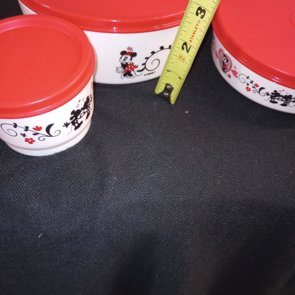 NEW Tupperware Mickey & Minnie Mouse Set - Picture 6 of 7